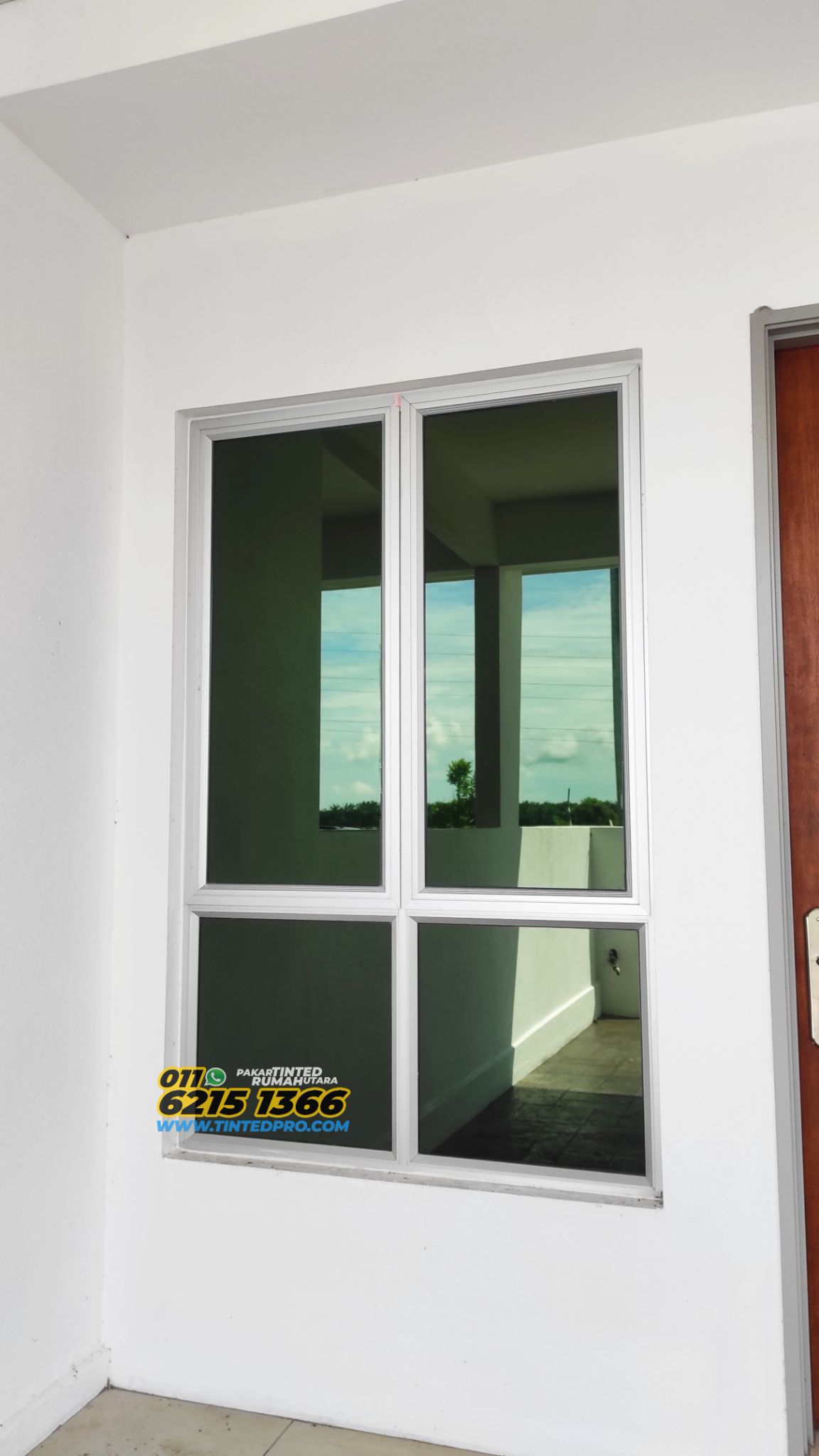 Tinted rumah Taman Anggerik, Parit Buntar, Perak