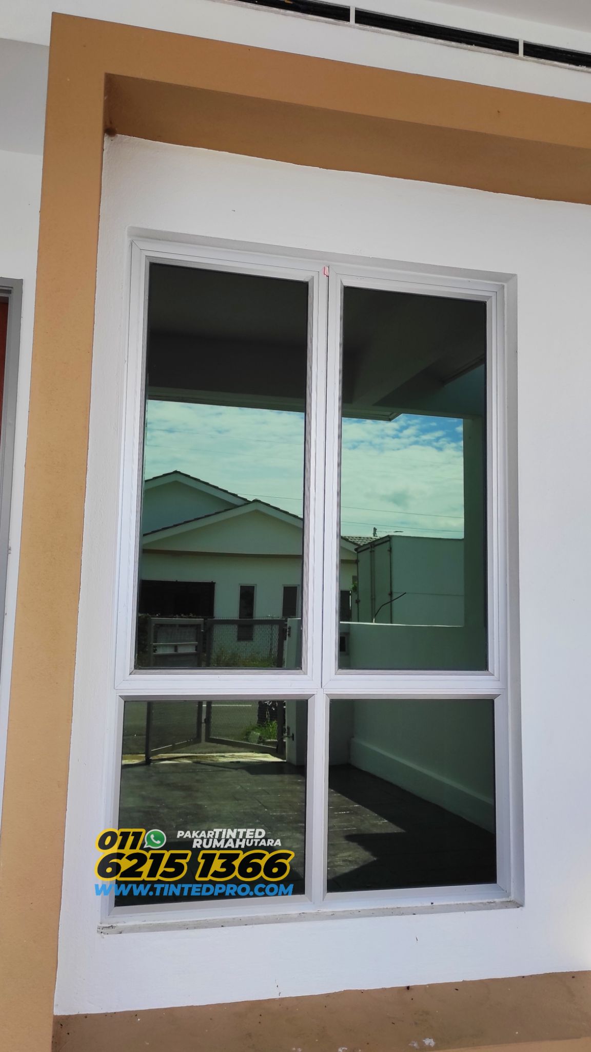 Tinted rumah Taman Anggerik, Parit Buntar, Perak
