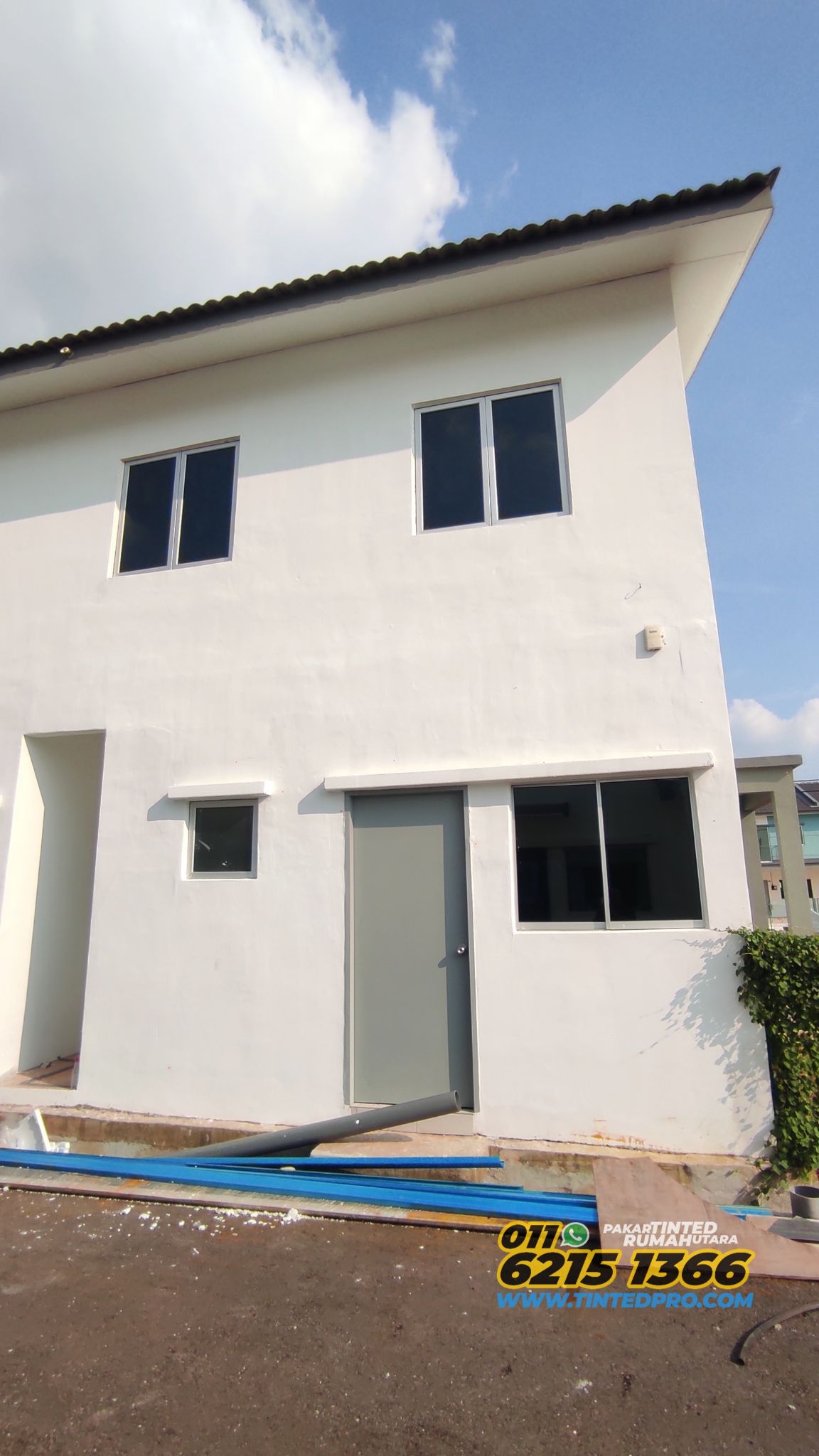 Pemasangan tinted rumah di Taman Arowana (Scientex), Sungai Petani, Kedah