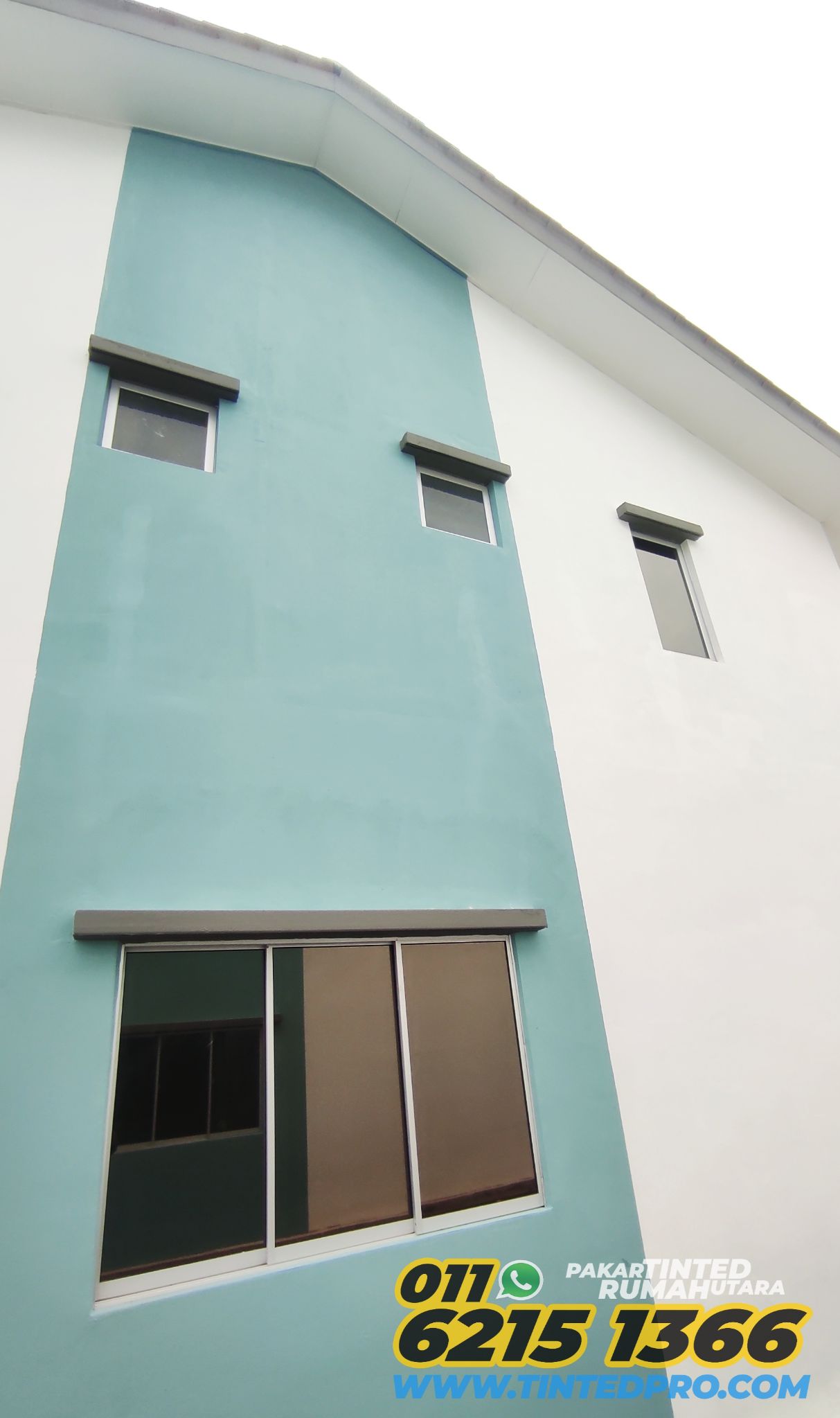 Pemasangan tinted rumah di Taman Arowana (Scientex), Sungai Petani, Kedah