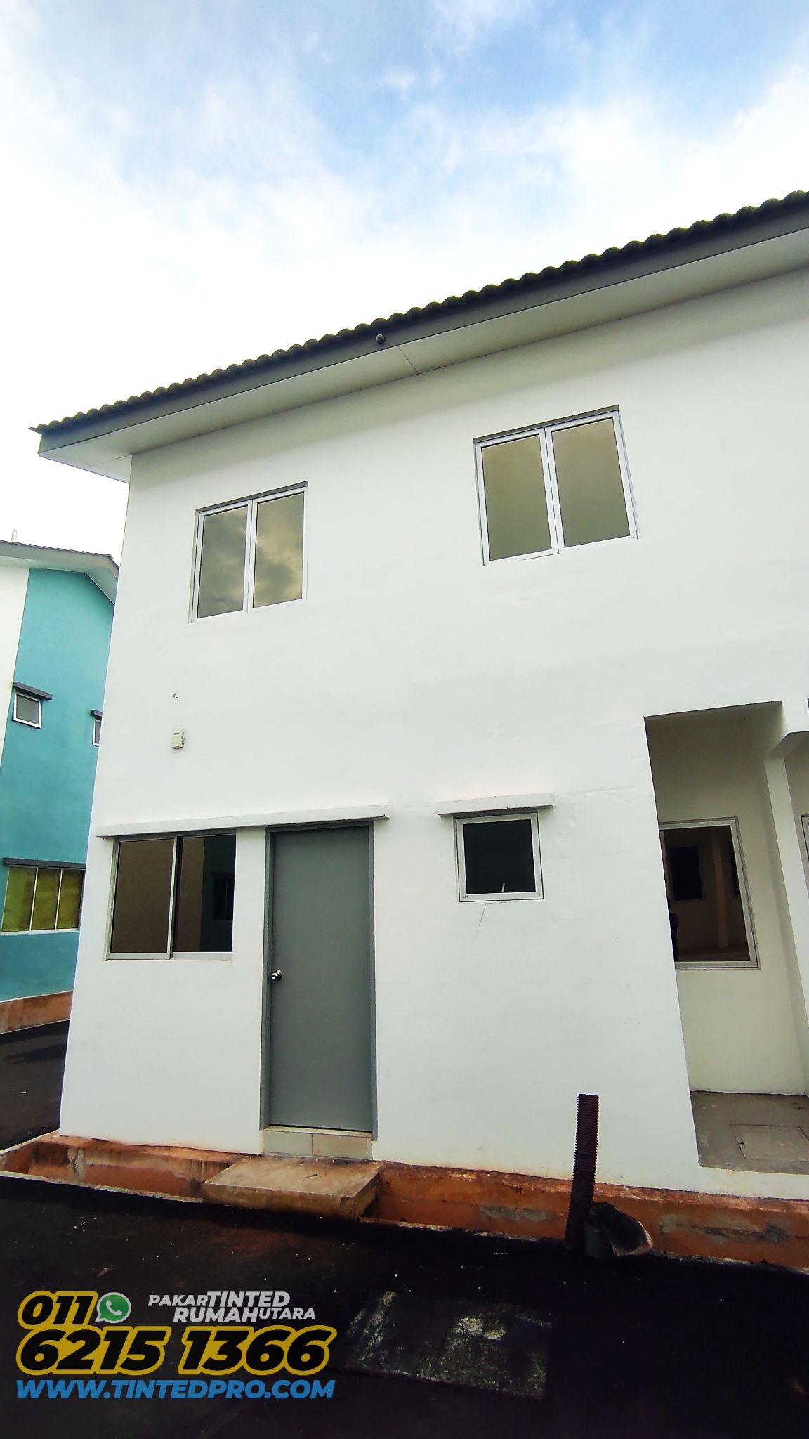 Pemasangan tinted rumah di Taman Arowana (Scientex), Sungai Petani, Kedah