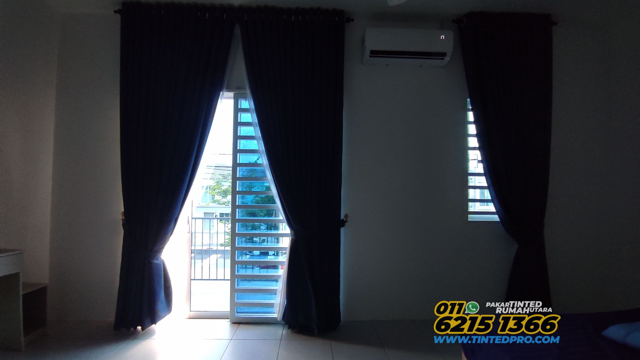 Pemasangan tinted rumah di Taman Arowana (Scientex), Sungai Petani, Kedah