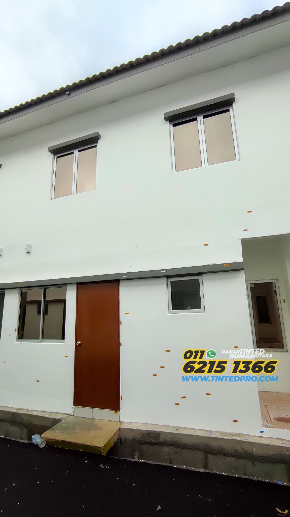 Tinted rumah Taman Tasek Gelugor Utama, Pulau Pinang