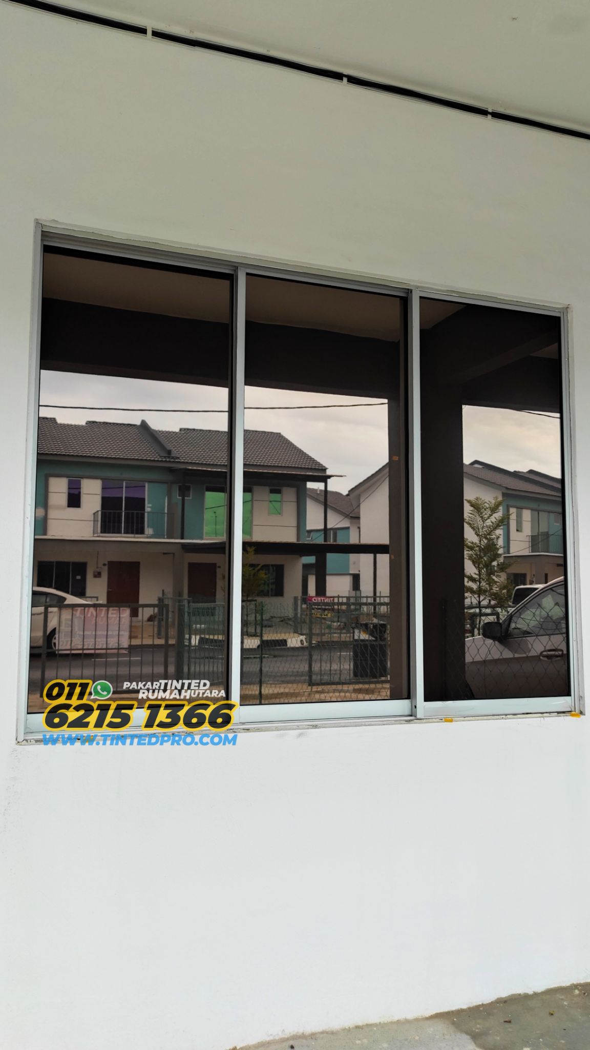 Tinted rumah Taman Tasek Gelugor Utama, Pulau Pinang