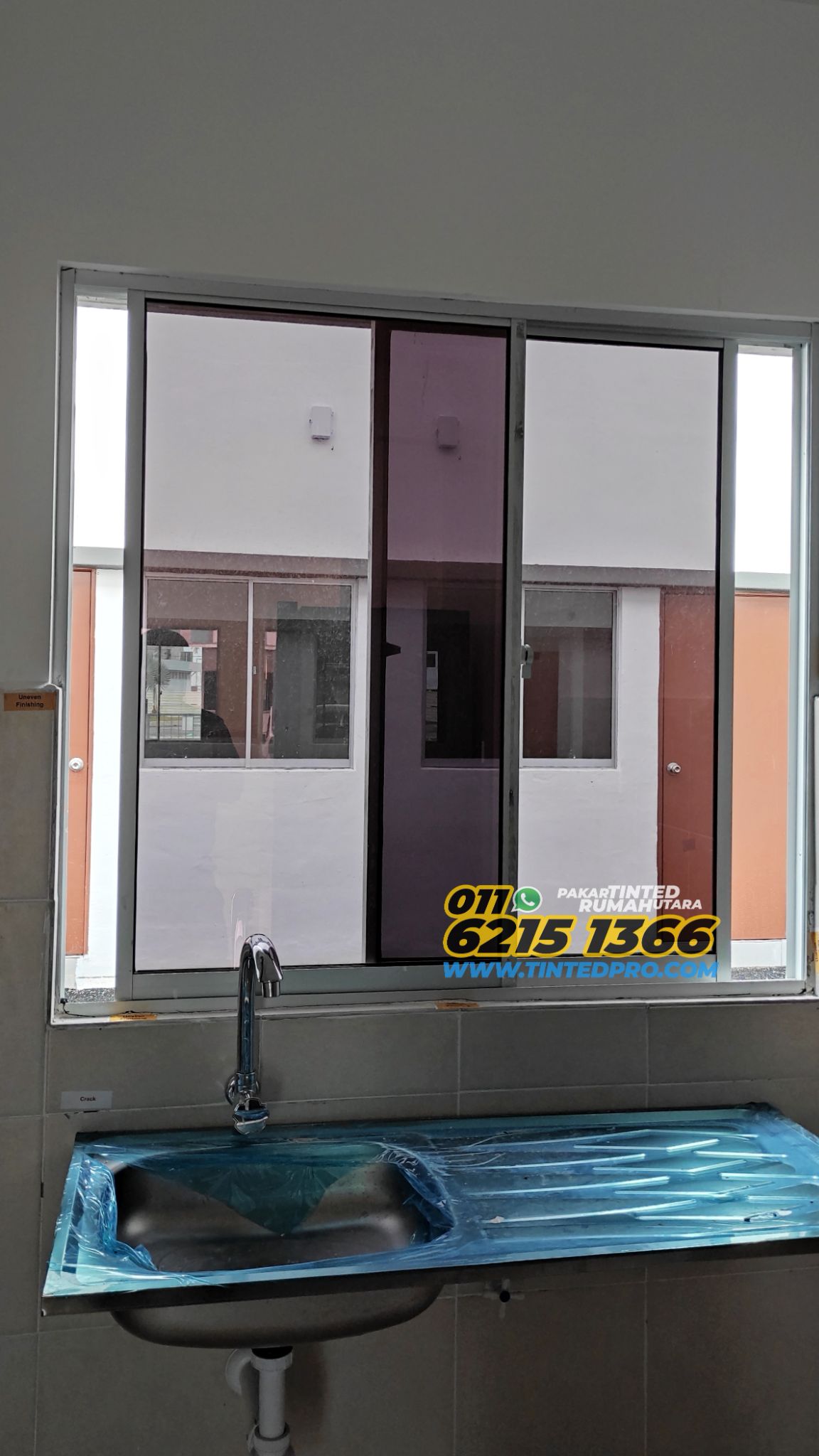 Tinted rumah Taman Tasek Gelugor Utama, Pulau Pinang