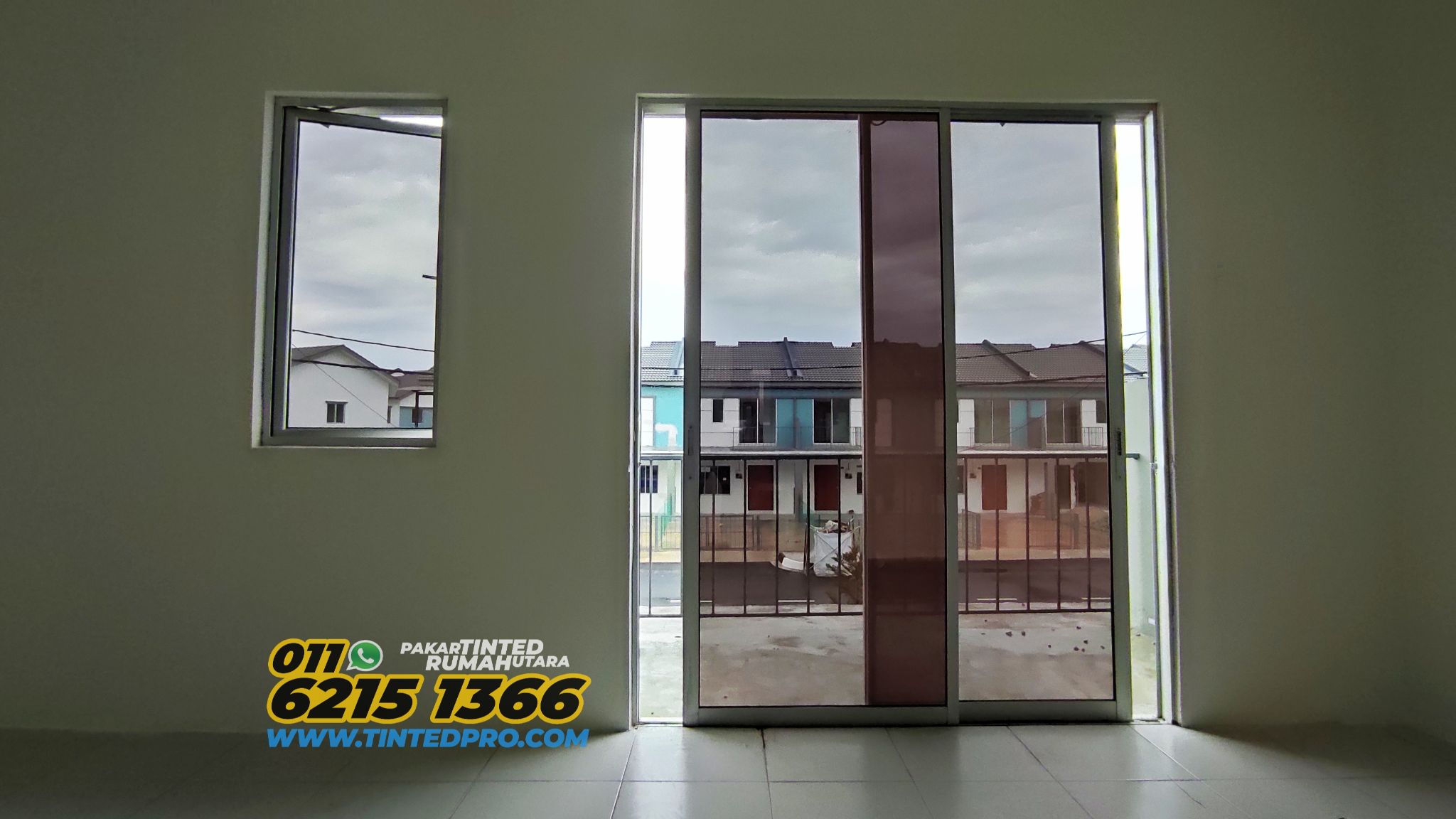 Tinted rumah Taman Tasek Gelugor Utama, Pulau Pinang
