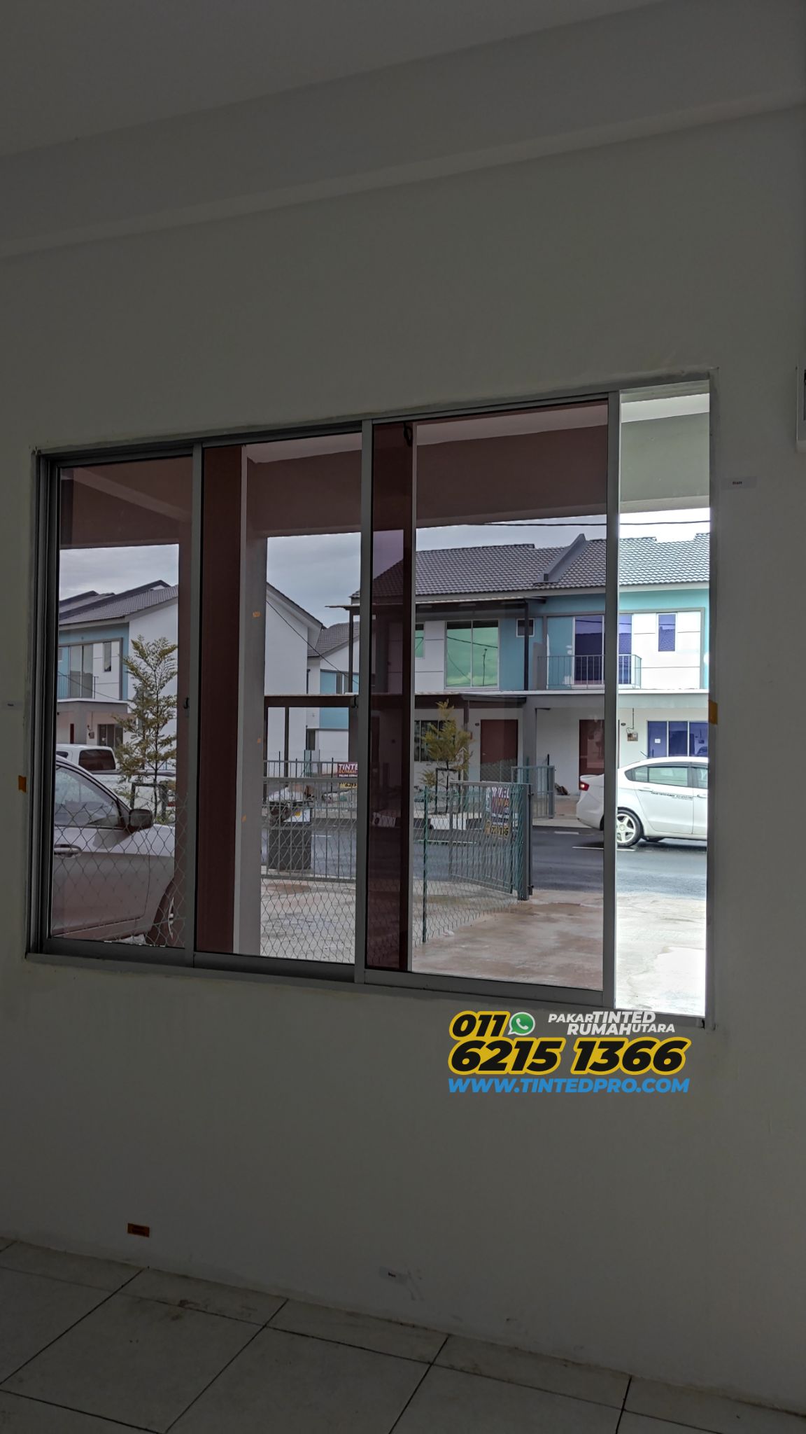 Tinted rumah Taman Tasek Gelugor Utama, Pulau Pinang