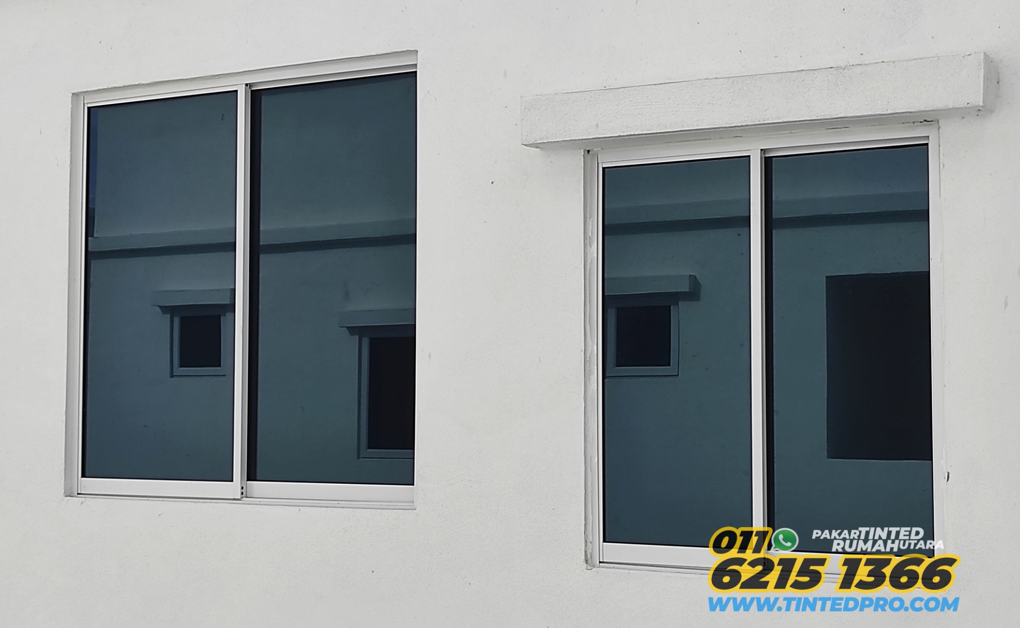 Pemasangan tinted rumah di Havana Beach Residences, Bayan Lepas, Pulau Pinang