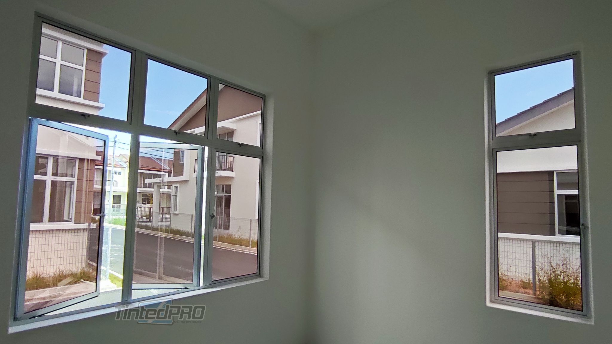 Tinted rumah Taman Kerian Putra, Parit Buntar, Perak