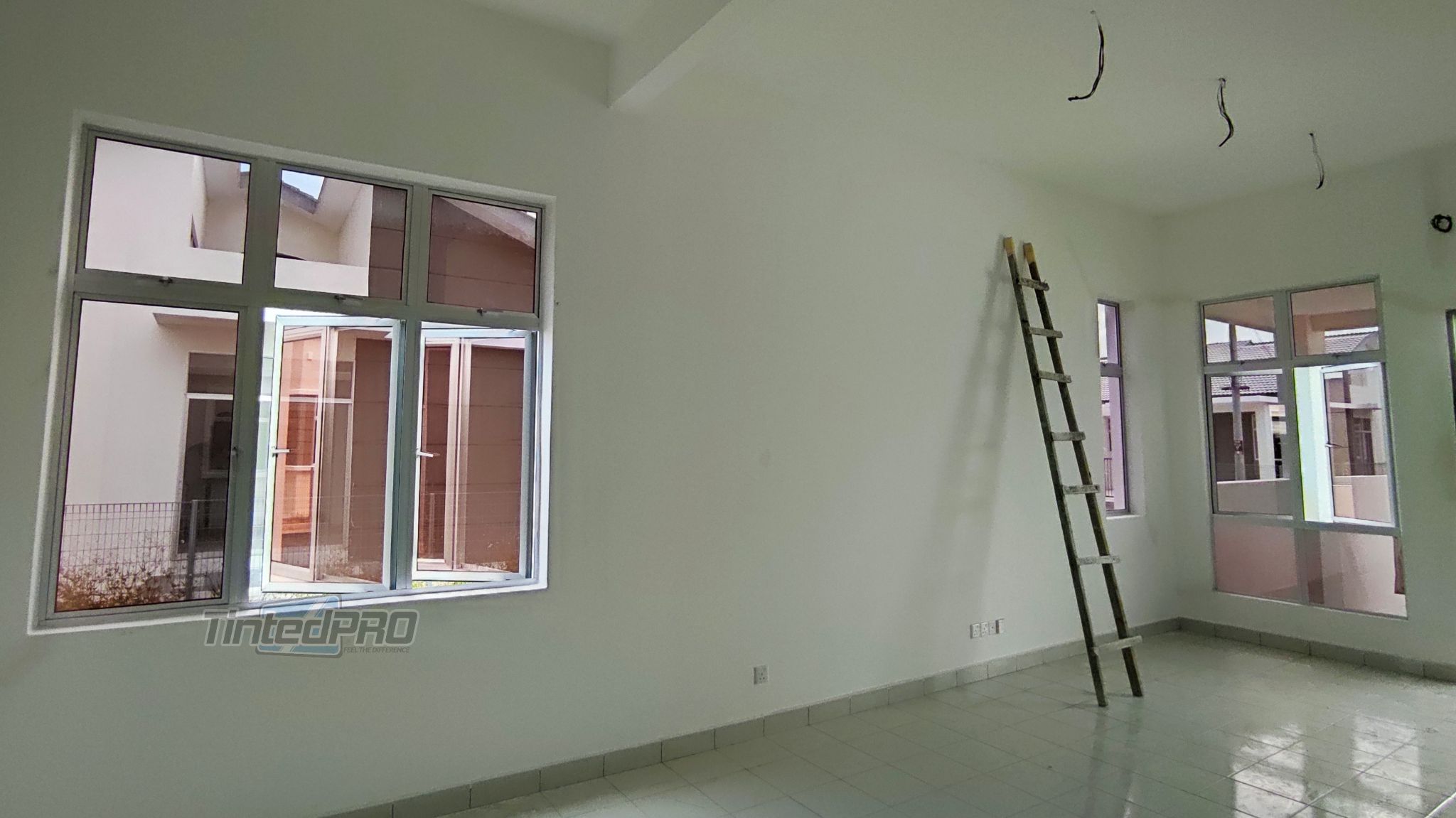 Tinted rumah Taman Kerian Putra, Parit Buntar, Perak