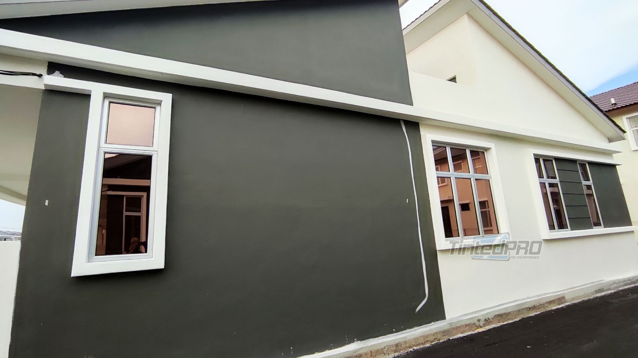 Tinted rumah Taman Kerian Putra, Parit Buntar, Perak