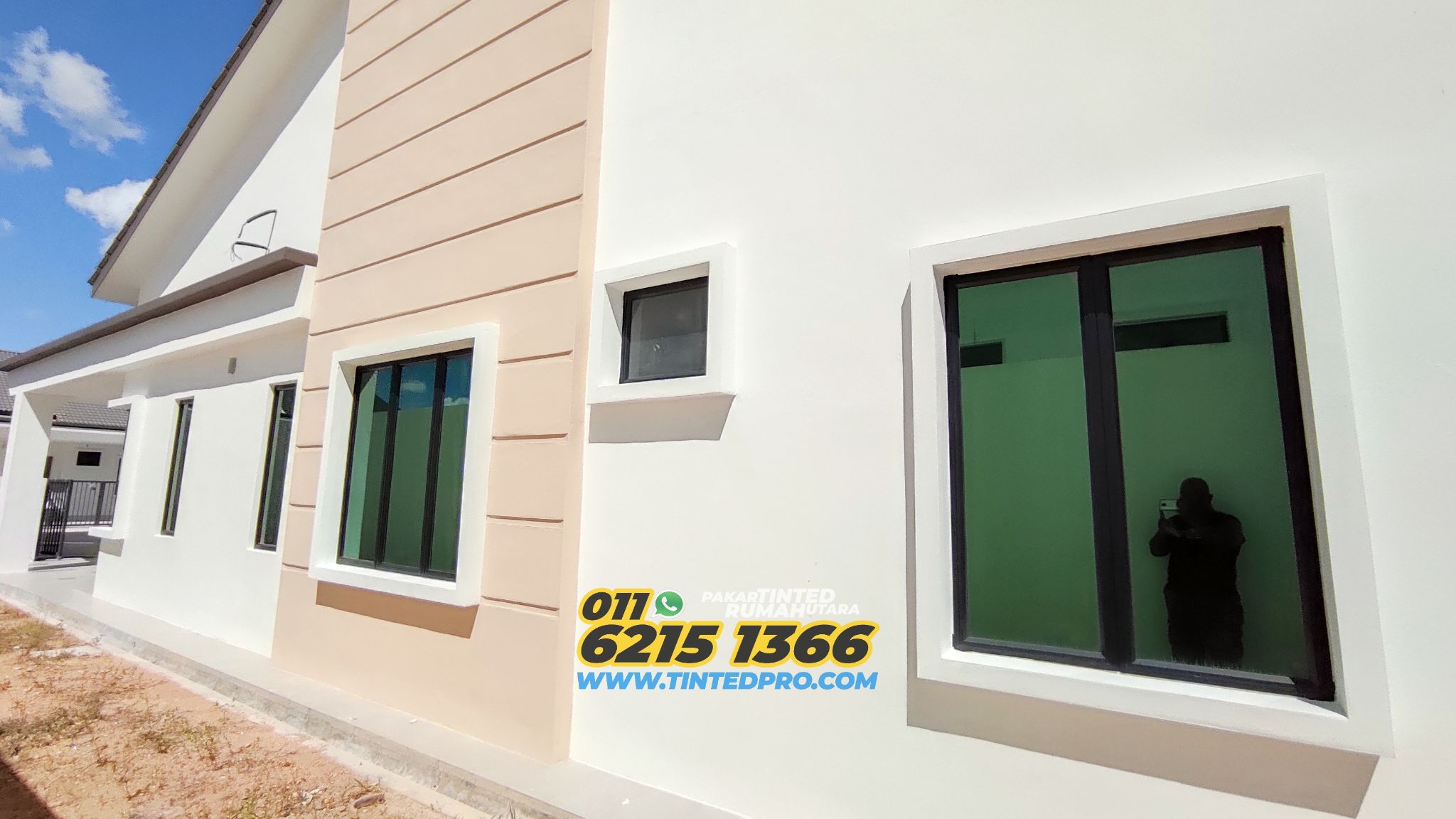 Tinted rumah Kulim Utama Fasa 2
