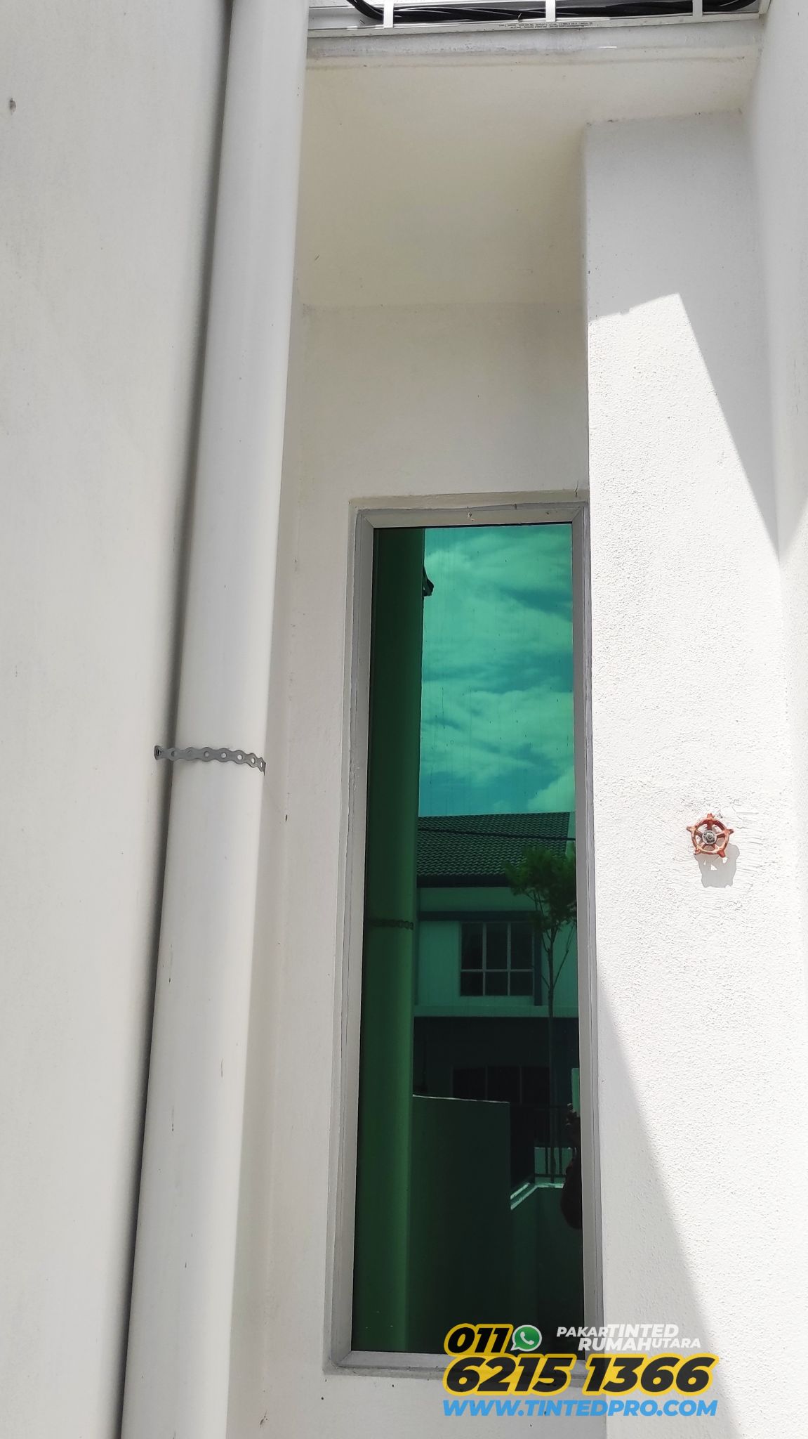 Pemasangan tinted rumah di residensi Pr1ma Junjong, Kulim, Kedah