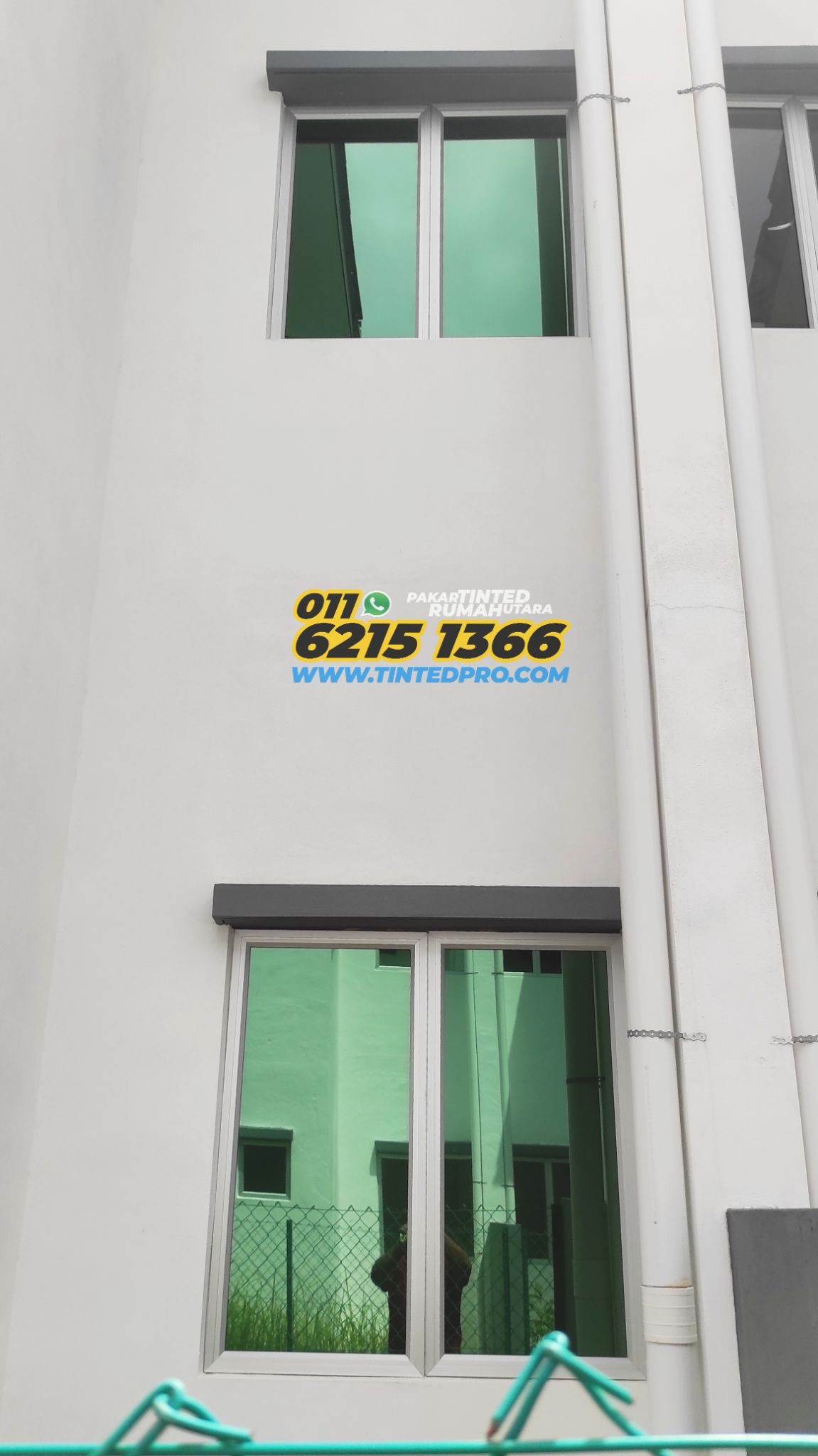 Pemasangan tinted rumah di residensi Pr1ma Junjong, Kulim, Kedah