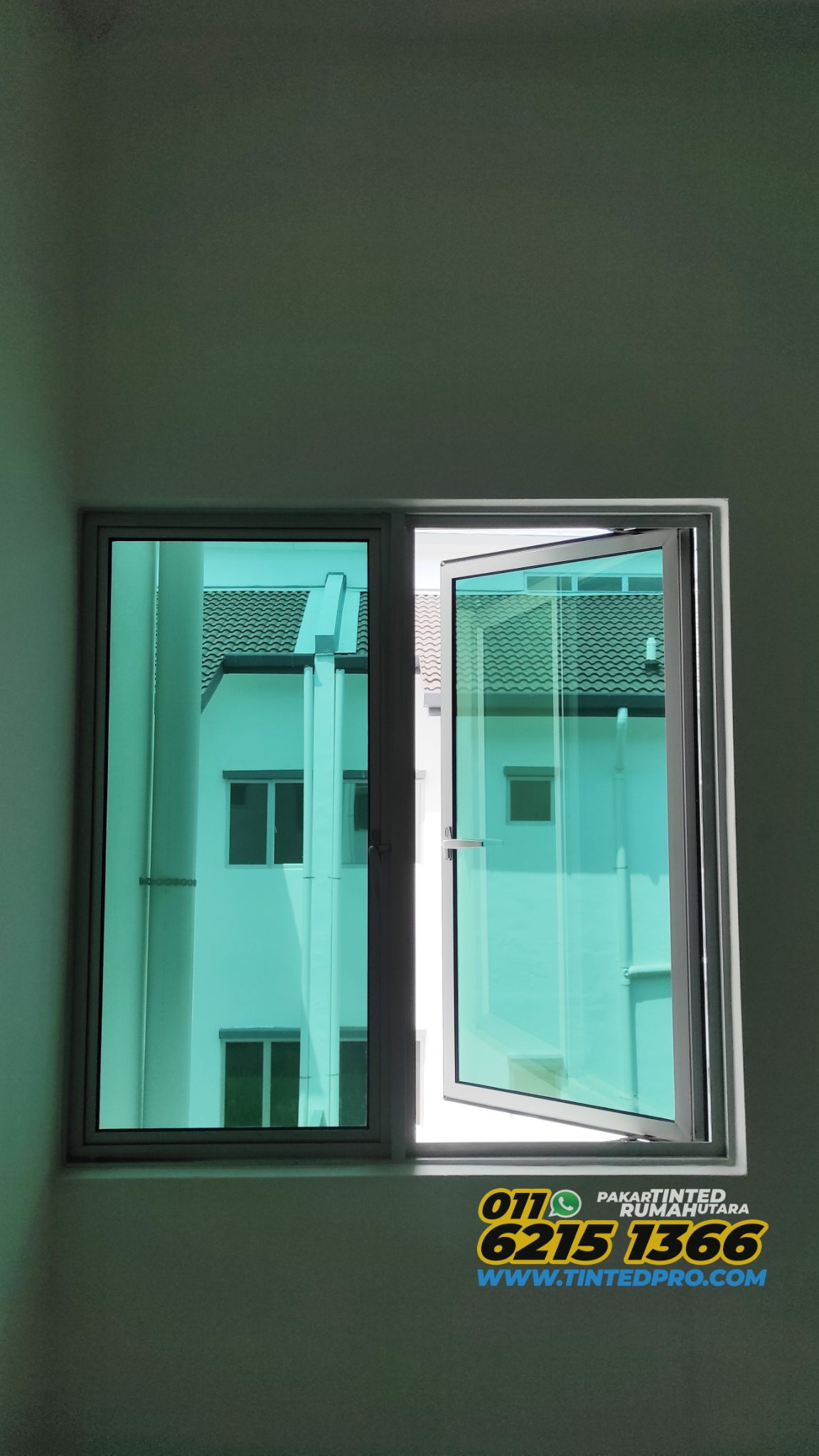 Pemasangan tinted rumah di residensi Pr1ma Junjong, Kulim, Kedah