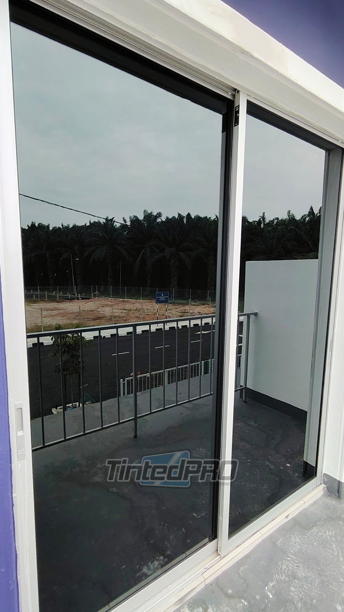 Pemasangan tinted rumah di Taman Sena Utama (Scientex) Sungai Dua, Pulau Pinang