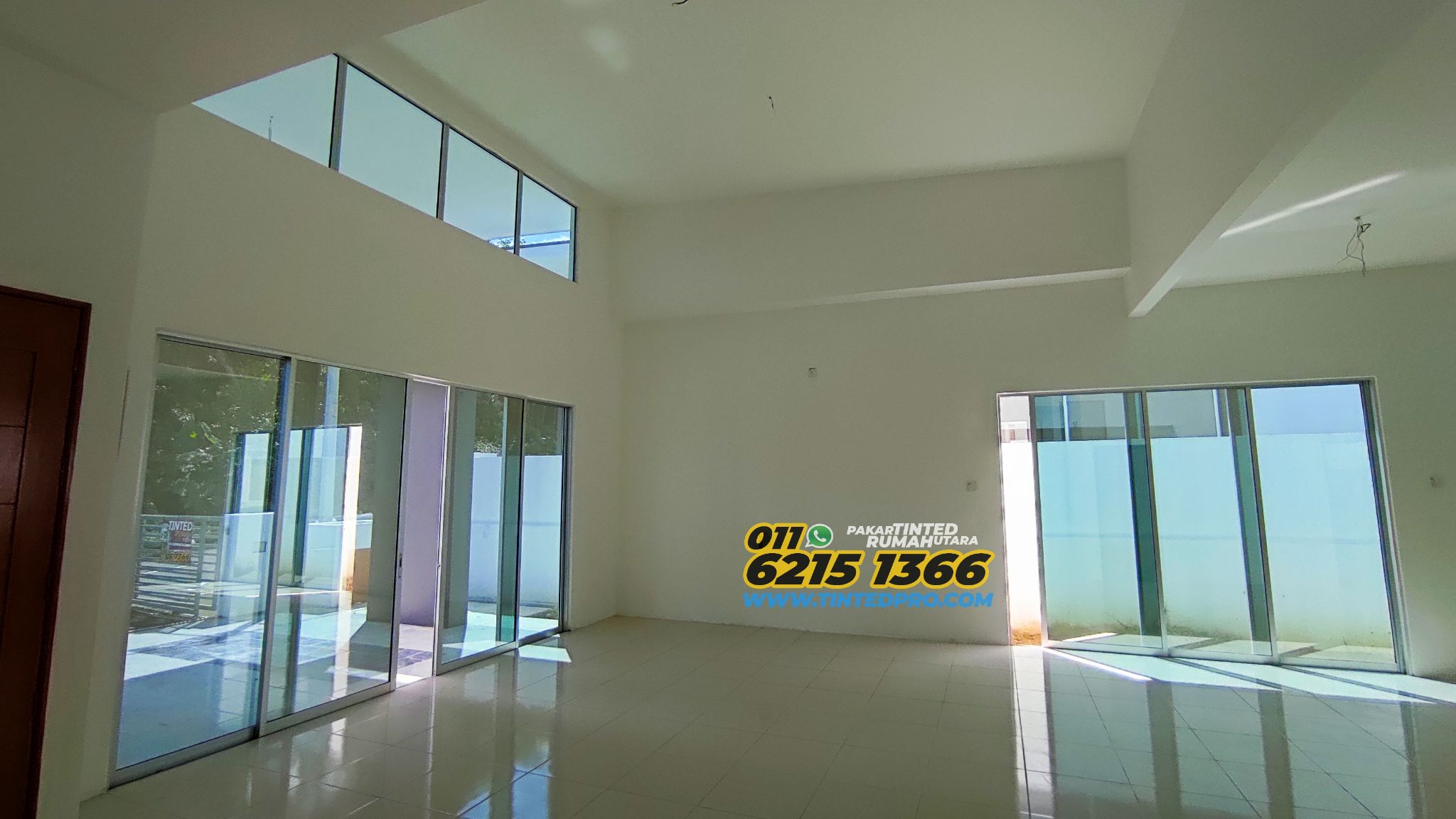 Tinted rumah Taman Serdang 3, Serdang, Kedah
