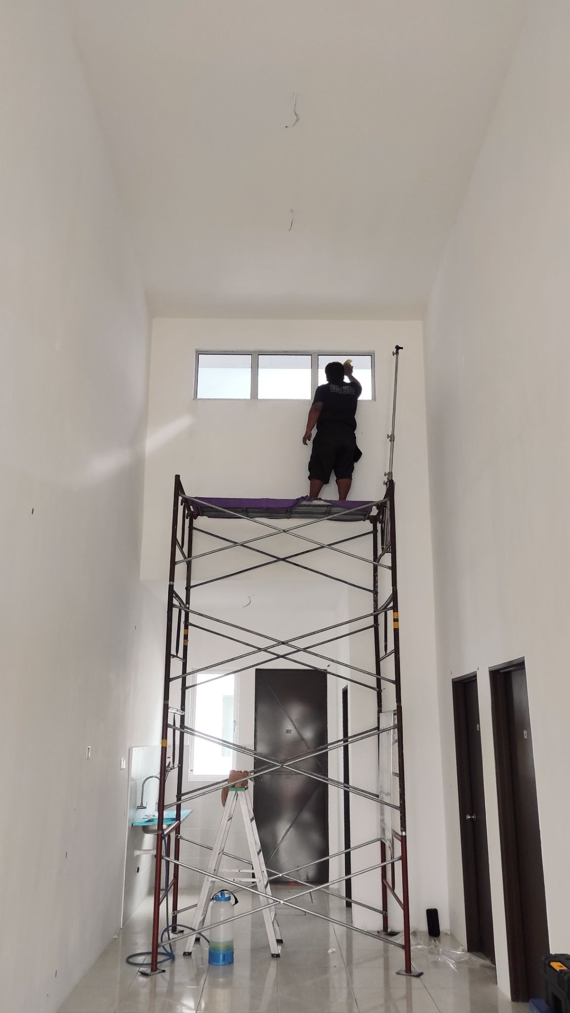 Pemasangan tinted rumah di Taman Seri Mutiara, Bandar Baharu, Kedah