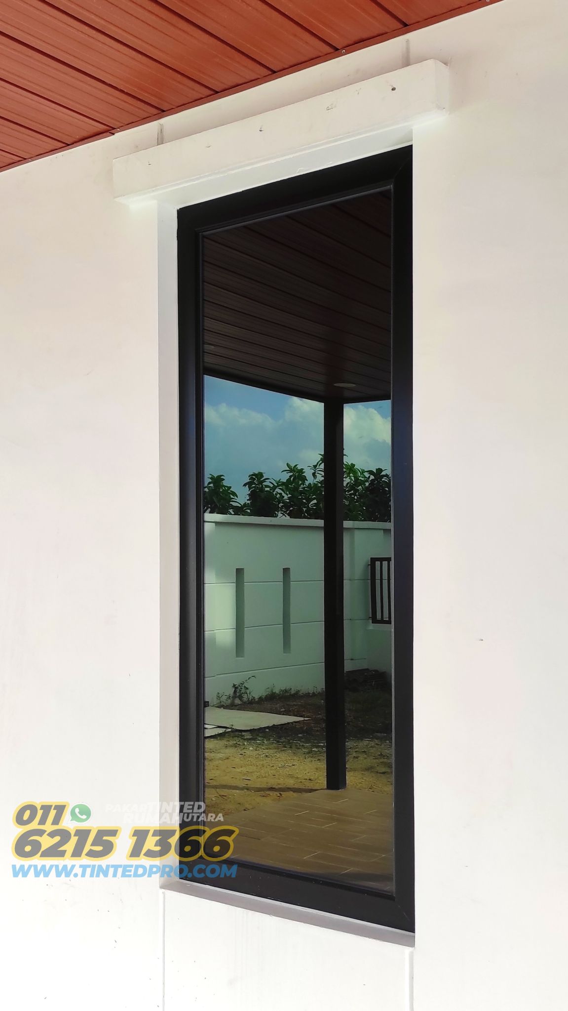 Pemasangan tinted rumah di Sierra Bukit Banyan, Sungai Petani, Kedah.