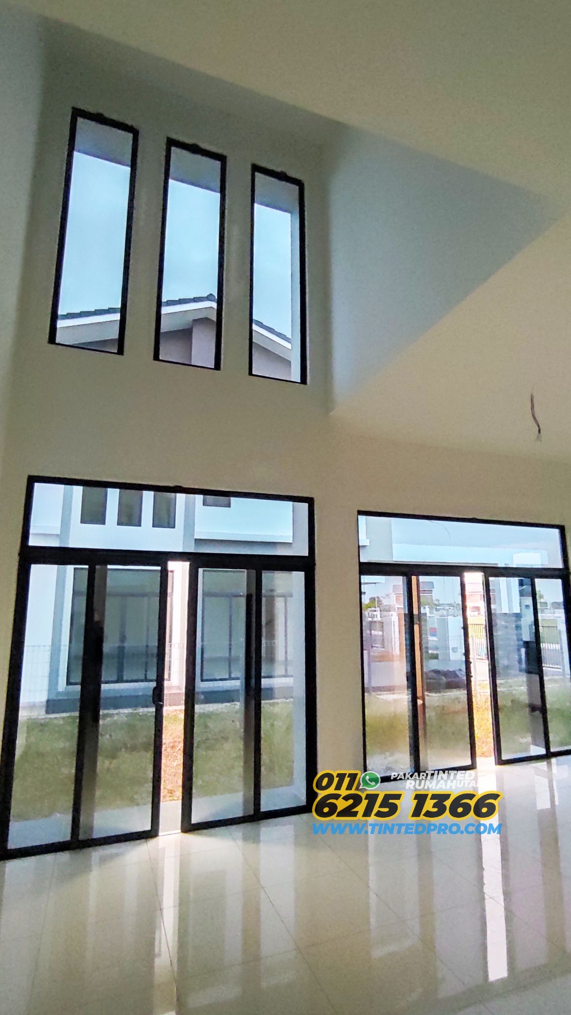 Tinted rumah Bertam Lakeview, Pulau Pinang
